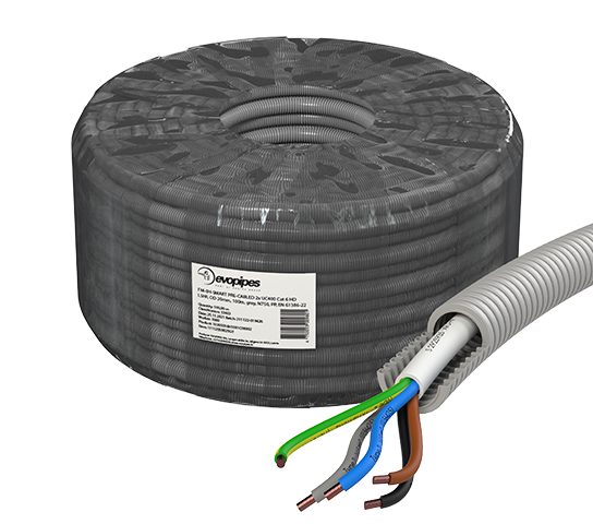 PREWIRED ir PRECABLED Profiliuoti vamzdžiai
