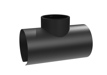 Reduction T-piece 90° (saddle type)