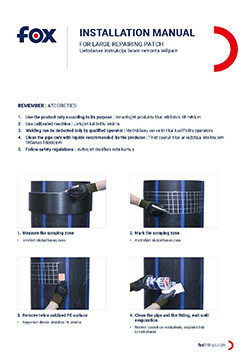 Installation manual for repair clamp welding