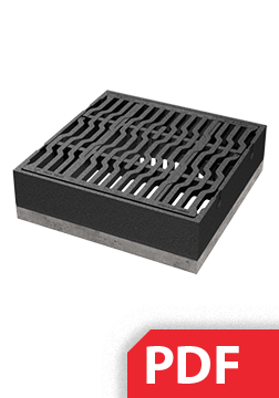 Tipveida rasējums MEIDRAIN 500 x 500, D400 PDF