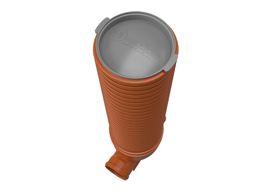 Inspection chamber with plastic cover CSS 400