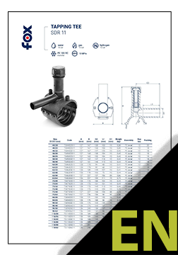 Electrofusion tapping T-piece TDS ENG