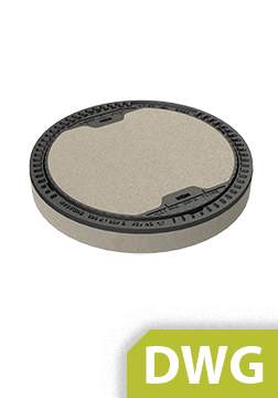 Standard drawing BUDASAN DN610/785, D400 DWG