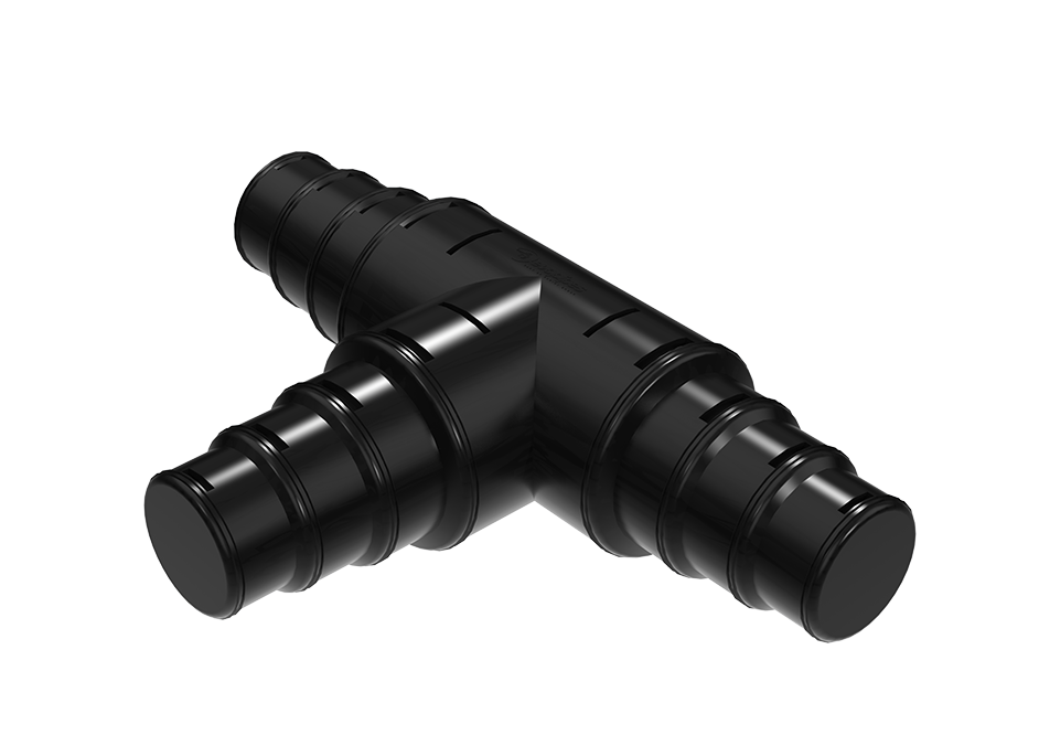 Universal T-piece 90°