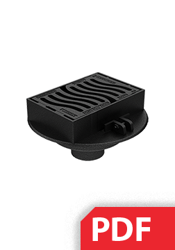 Tipveida rasējums MEICON-N HSD 2 ar vertikālu izvadu, 300 x 450, D400 PDF