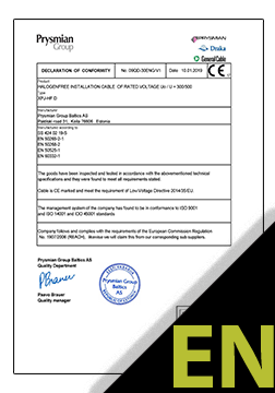 XPJ-0H D CE Declaration