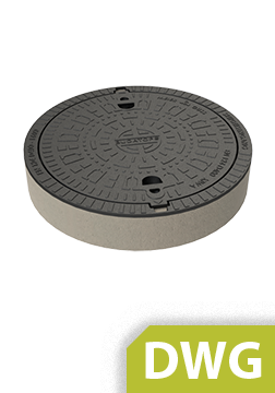 Standard drawing BUDATOP DN610/785, D400 DWG