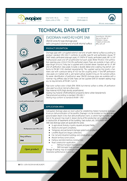 EVODRAIN HARD HDPE TDS ENG