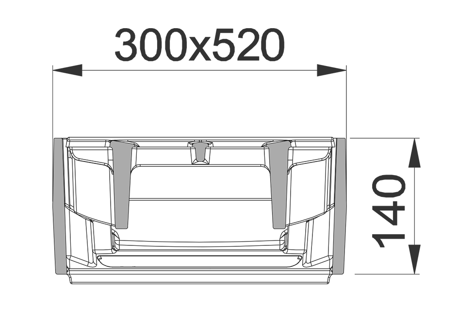 MEITOP 300x520, D400