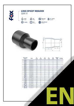 Spigot reducer SDR 11 TDS ENG