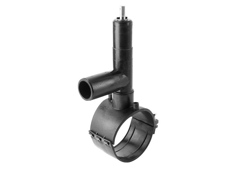 Electrofusion tapping valve