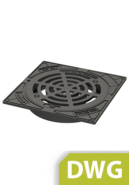 Standard Drawing EVOTOP (grate) 385x385, D400 DWG