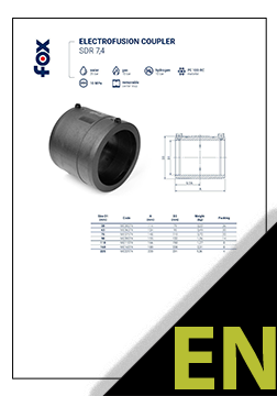 Electrofusion double socket TDS ENG