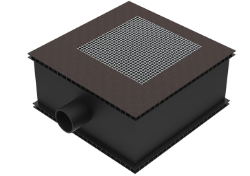 Rainwater sedimentation pit