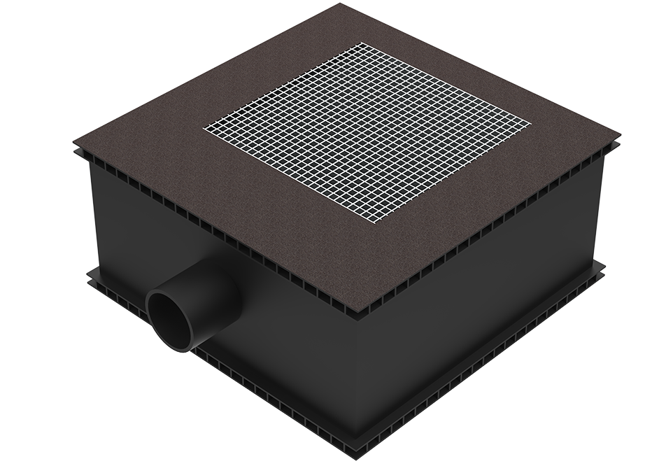 Rainwater sedimentation pit