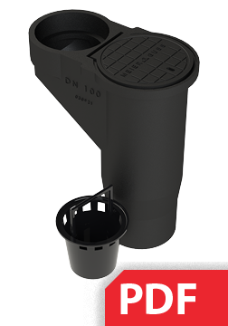 Standard Drawing DN 100 rainwater collector PDF
