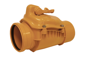 Backwater valve (PVC)