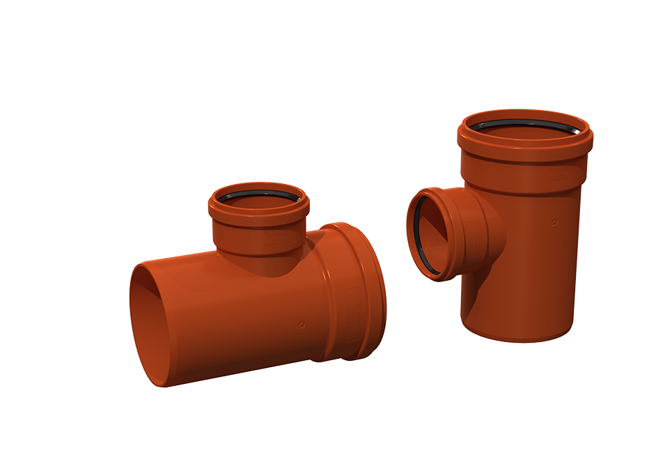 Redukcijas trejgabals 90° (PP)