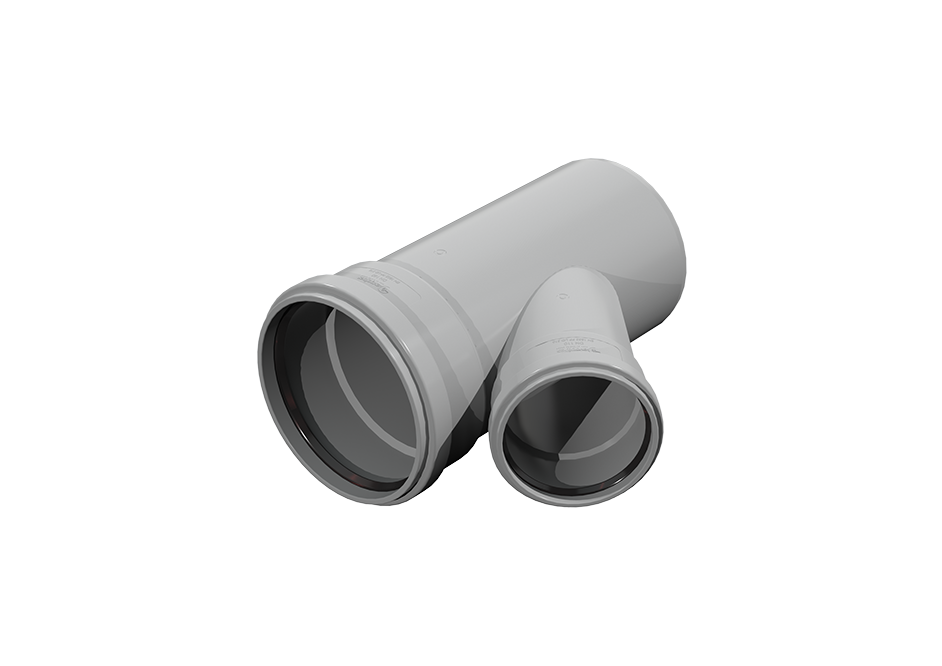 Reduction T-piece 45° (PP)