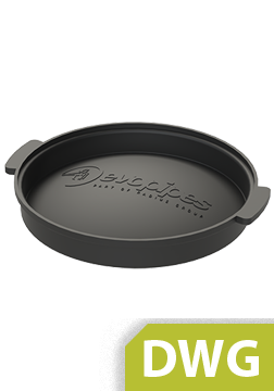 Standard Drawing Plastic cover DN 400 DWG