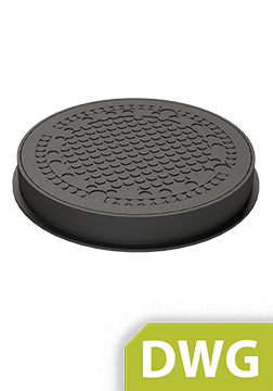 Standardtegning DN 750/610 mm, E600 DWG