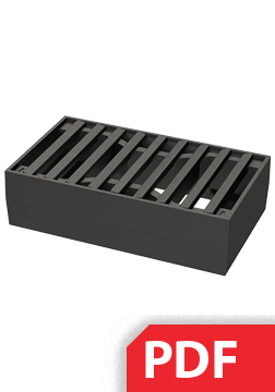 Standard Drawing Square grate 300x520, D400 PDF