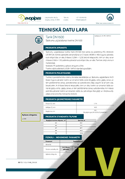 TANK DN1600 TDS LV