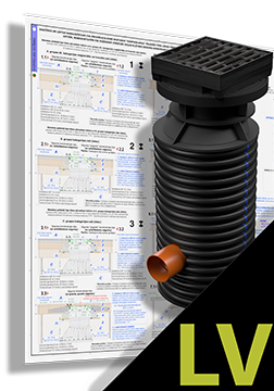 Road gullies DN 600 Cover 500x500 installation PDF