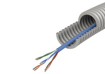 FM-0H-SMART PRE-CABLED 1x UC400 Cat 6 HD LSHF