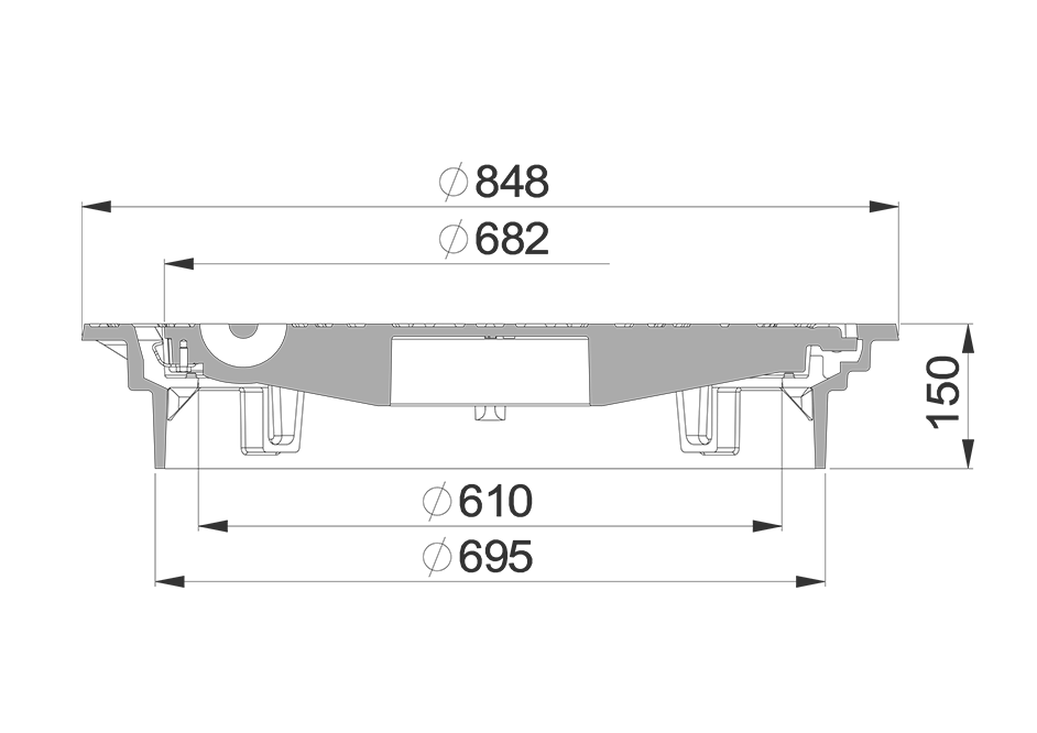 BUDALOCK-SN DN700, D400
