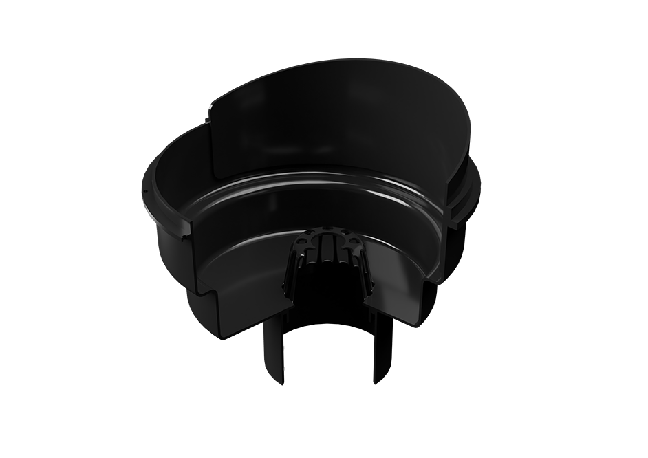 Round rainwater drain DN110