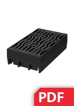 Tipveida rasējums MEIDRAIN 300 x 500, D400 PDF