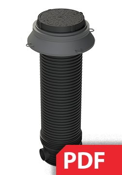 Standard Drawing DN/ID 600 mm with sediment trap PDF