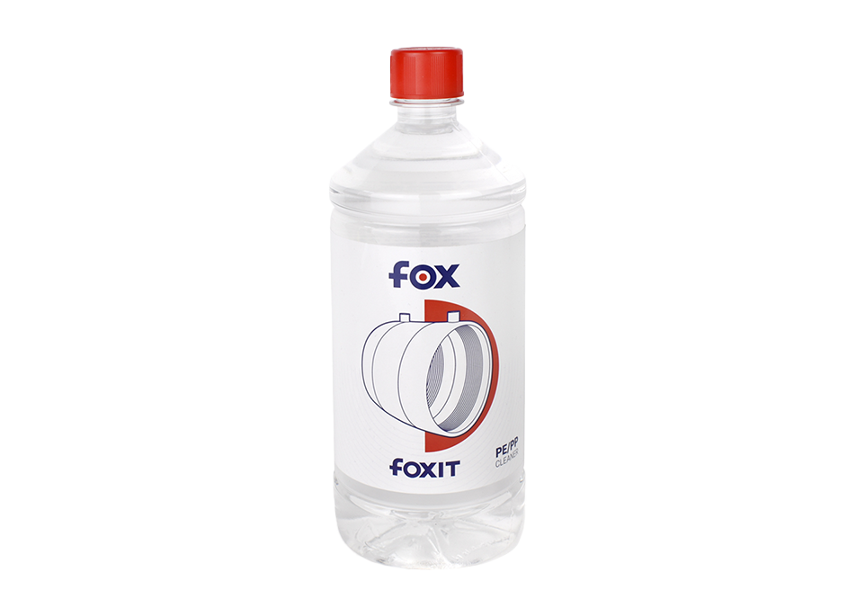 FOXIT PE/PP pipe and fitting cleaner