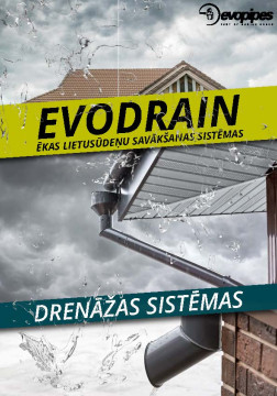 EVODRAIN Ēkas lietusūdeņu savākšanas sistēmas LV