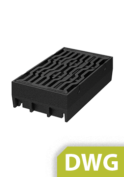 Standard Drawing MEIDRAIN 300 x 500, D400 DWG