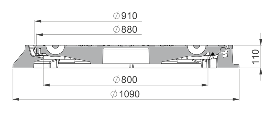 BUDALOCK DN800/1090, D400