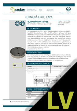 BUDATOP DN 610/785 mm TDS LV
