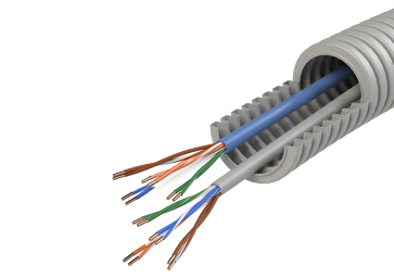 FM-0H-SMART PRE-CABLED 2x UC400 Cat 6 HD LSHF