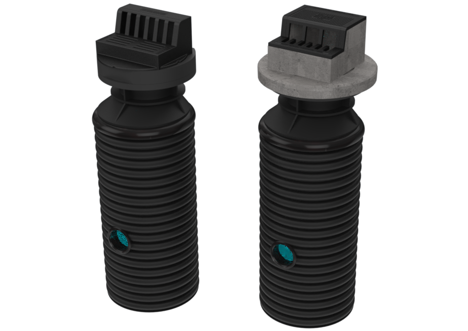 Road gullies CRS 600 with board grate