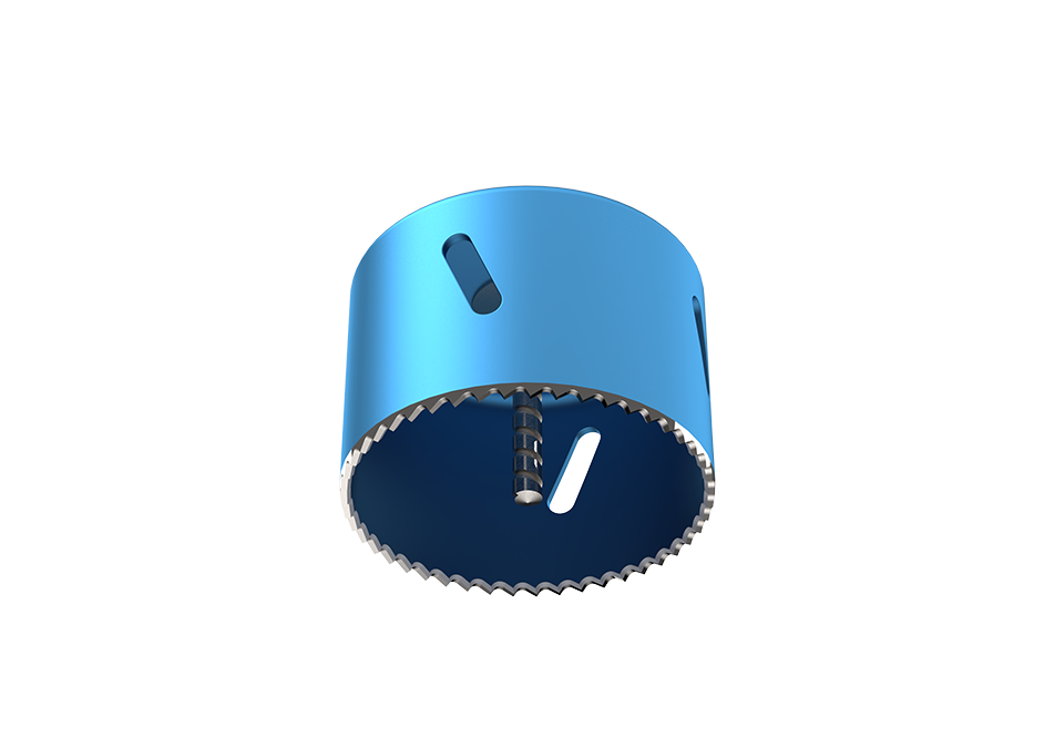 Hole saw for saddle