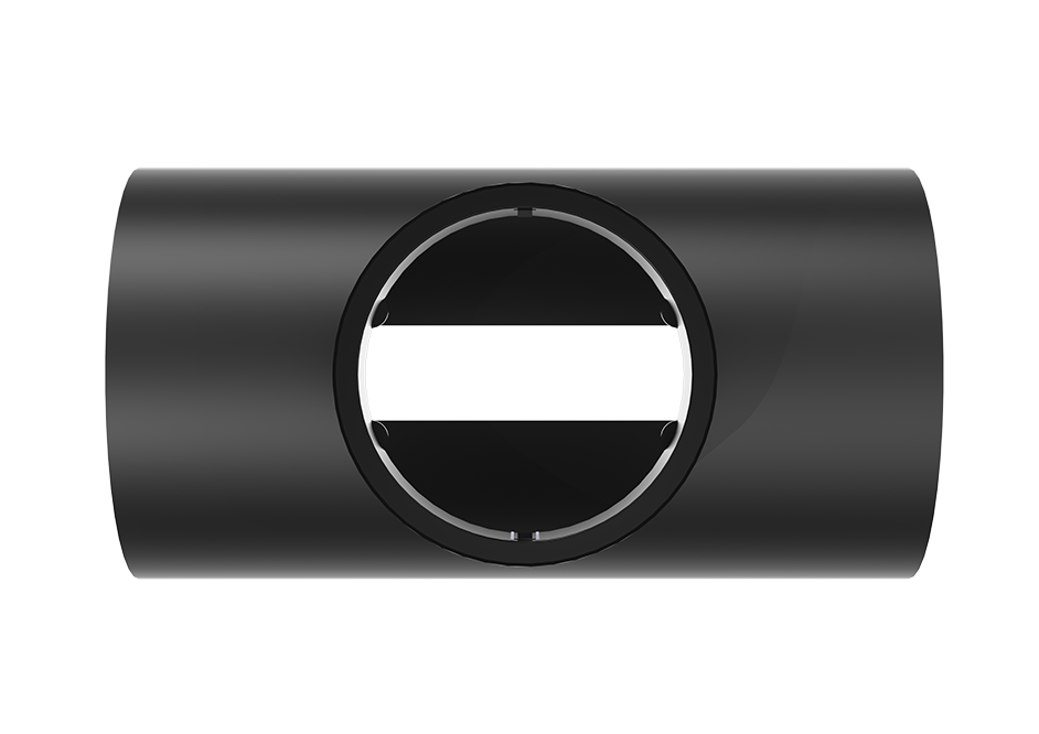 Reduction T-piece 90° (saddle type)