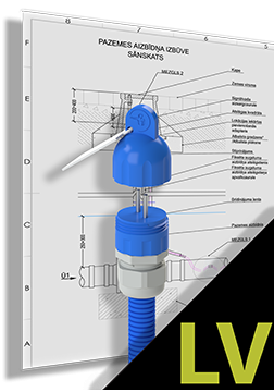 TRACER pieslēguma ligzda pazemes aizbīdņa izbūvē