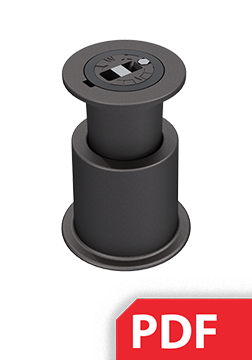 Standard drawing MEICAP-SN (for tapping valves), D400 PDF