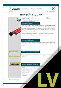 RIGID ELECTRO PP N 750 TDS LV