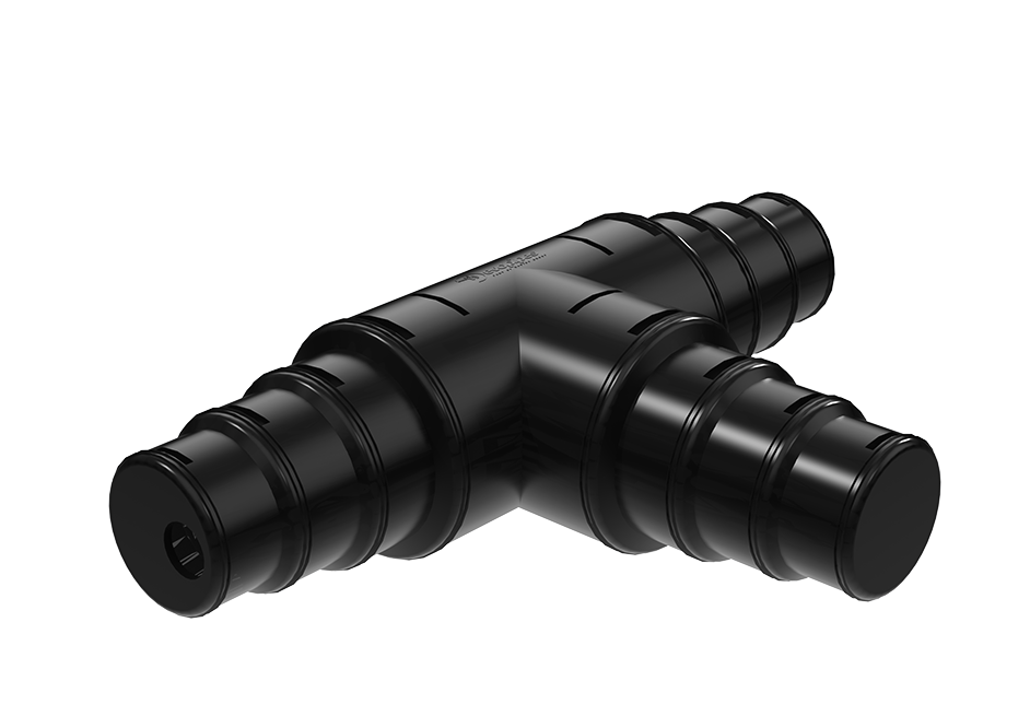 Universal T-piece 90°