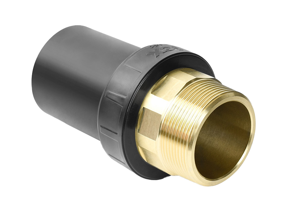 Žalvario/PE pereinamasis įdėklas