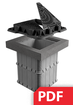 Tipveida rasējums RadBox 600 x 600 mm PDF (D400 vāks)