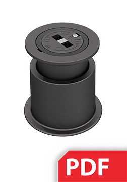 Standard drawing MEICAP-SN (for gate valves), D400 PDF