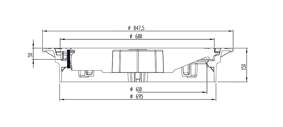 ECOTOP (reste) DN700, D400